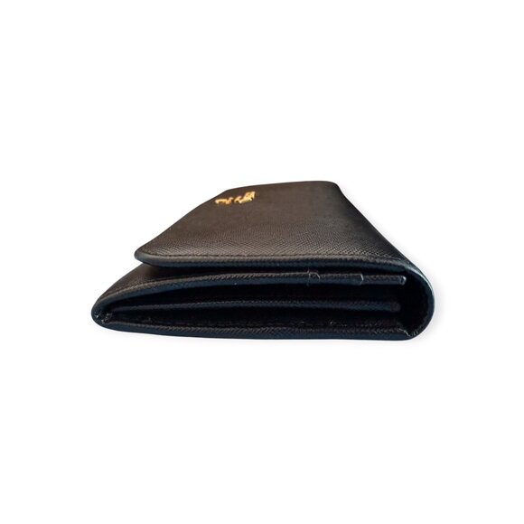 Authentic Prada Large Black Saffiano Leather Wallet - Picture 7 of 11